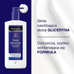 Neutrogena Deep Moisture telové mlieko s dávkovačom 250ml
