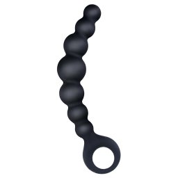 Ribbed Silicone Anal Beads