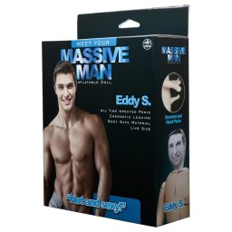 Eddy - nafukovac mu - sex doll - realistick tvar - PVC