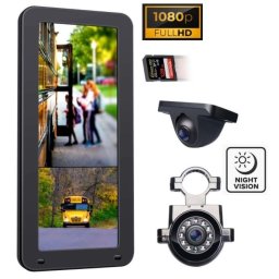 Cúvací SET pre autobusy a nákladné vozidlá - 12,3" monitor +2x FULL HD 1080P kamery