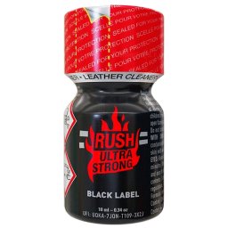 Poppers RUSH ULTRA STRONG BLACK LABEL (10ml)
