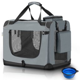 Skladací prepravný box pre psov do auta, veľkosť XL