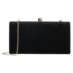 Čierna elegantná spoločenská kabelka „Bride Time“