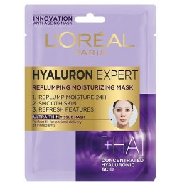 L'Oréal L’ORÉAL Hyaluron hydratačná textilná maska 30g