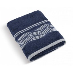 Froté uterák 50x100cm 480g vlnka modra