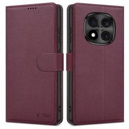 Tech-Protect Wallet knižkové puzdro na Xiaomi Redmi Note 15 Pro 5G, bordové
