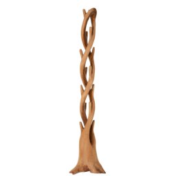 Vešiak DIVERO z masívneho mahagónu, 190 cm