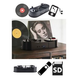 USB rekordér na vinyl – jednoduchý prevod konvertor LP platní na MP3 bez PC