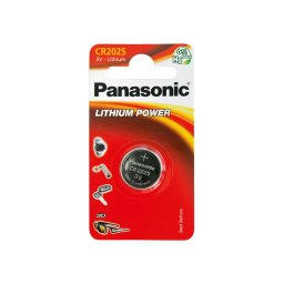 Batérie CR2025 PANASONIC lítiová 1ks / blister