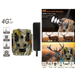 MMS fotopasca na zvieratá - foto pasca s odosielanim - 4G LTE 12MP s FULL HD 1080P s GPS