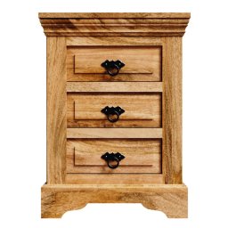 indickynabytok.sk - Nočný stolík Guru 45x60x40 indický masív mango