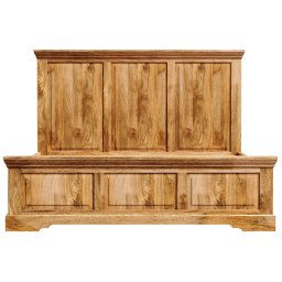 indickynabytok.sk - Posteľ Guru 160x200 indický masív mango