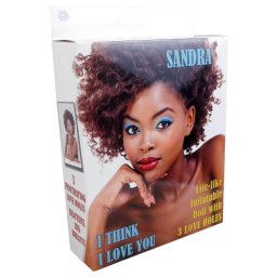 Sandra - nafukovacia panna - realistick vekos - 165 cm