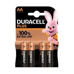 DURACELL Plus Extra LIfe AA batéria 4ks