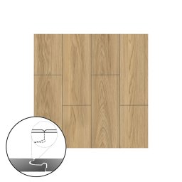Vinylov podlaha Leziter Campo Oak SPC