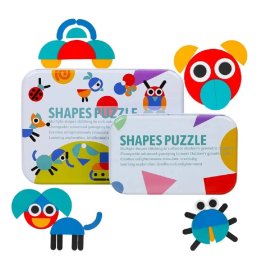 Logick puzzle Montessori dreven hraka
