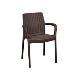 Zhradn stolika Bali mono, whisky brown