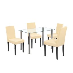 Jedlensk set Karin 4+1 bielo-bov