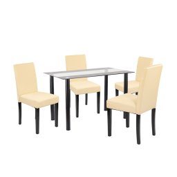 Jedlensk set Karin 4+1 ierno-bov