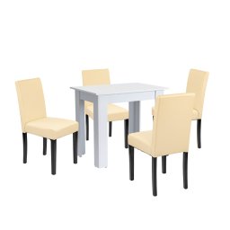 Leon 4+1 jedlensk set bielo-bov