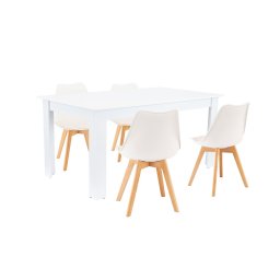 Lola 4+1 jedlensk set bielo-biely
