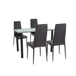 Jedlensk set Mezza 4+1 ierno-ierny