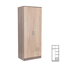atnkov skria Miami 80x205 cm dub sonoma - dub york