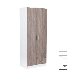 atnkov skria Miami 80x205 cm dub york-biela
