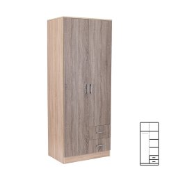 atnkov skria Miami 80x205 cm dub york - dub sonoma