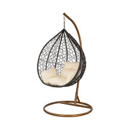 Hojdacie kreslo Havana ierno-hned