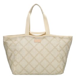 Béžová veľká plážová taška "Ocean"