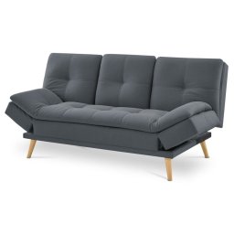 Autronic, Trojmiestna pohovka, rozkladacia, sivá, látka, ASB-4720 GREY2