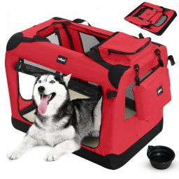 Prepravná prepravka pre psov Leopet XXL, 91 x 63 x 63 cm