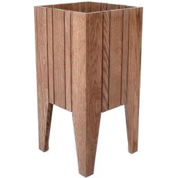 Dubový stojan na kvetináč s FSC certifikátom, 50x25x25 cm
