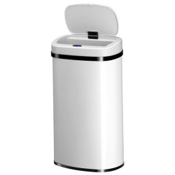 Automatický bezdotykový odpadkový kôš 60 l – biely