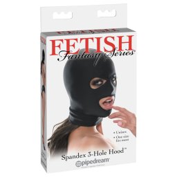 Fetish Fantasy - bondna maska na fajku pre orlny sex (ierna)