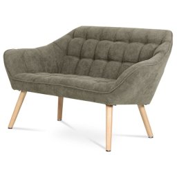 Autronic, Dvojmiestna pohovka, béžová ,látka, AK-322 LAN2