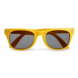 Žlté slnečné okuliare Wayfarer