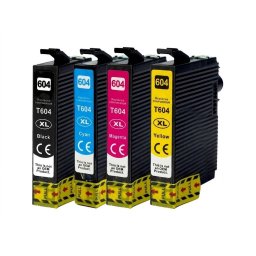 Atramentové kazety Epson 604XL (4pack) kompatibilné