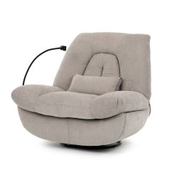 Autronic, Polohovacie kreslo, elektrické, látka, béžová, 160 kg, TV-7081 LAN2