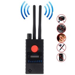 Prenosný multifunkčný duálny anténny detektor GSM, GPS, RF a špionážnych zariadení