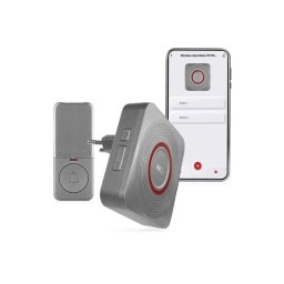 GoSmart domový bezdrôtový zvonček P5735SS do zásuvky s WiFi