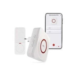 GoSmart domový bezdrôtový zvonček P5735WS do zásuvky s WiFi