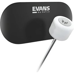 Úderová nálepka na basový bubon EQPB 2 čierny nylon Evans