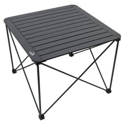 Kempingový skladací stôl Leco Roll, 70x70 cm, oceľ, 50 kg