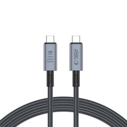 Tech-Protect Ultraboost Max kábel USB 4.0 8K / USB-C 240W 2m, šedý