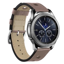 BStrap Leather Italy remienok na Xiaomi Watch S1 Active, khaki brown (SSG009C0513)