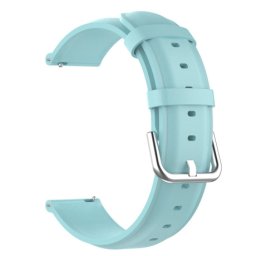BStrap Leather Lux remienok na Xiaomi Amazfit GTR Mini, teal