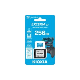 Pamäťová karta KIOXIA micro SD 256 GB UHS-I U1 s adaptérom