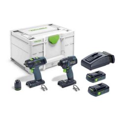 FESTOOL TID 18 C 3,1-Set T18 aku. rázový uťahovač 577192